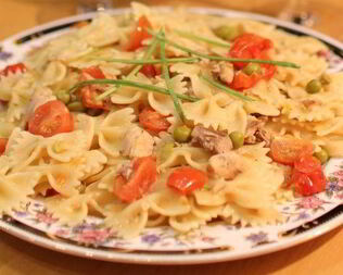 Паста с тунцом