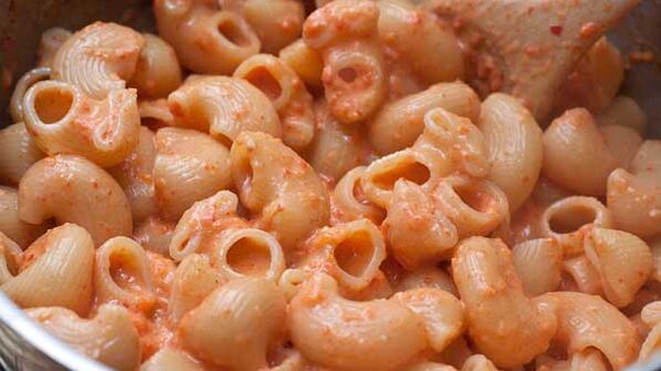 паста со сливочным соусом