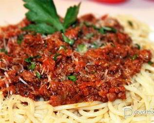 Спагетти Болоньезе
