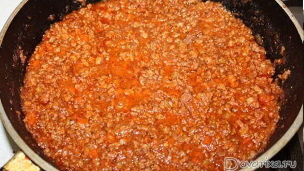 спагетти болоньезе