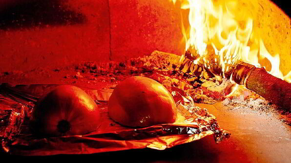 спагетти-сквош с вялеными помидорами