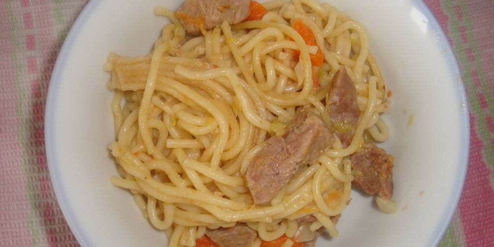 Рецепт спагетти в мультиварке