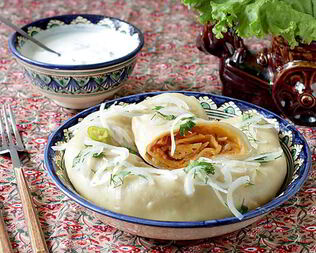 Ханум с картошкой