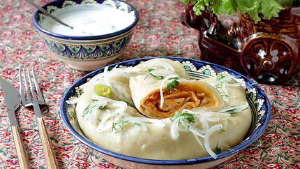 Ханум с картошкой