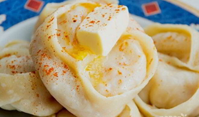 Манты из тыквы