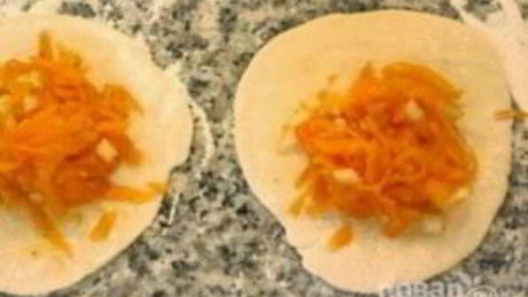 манты из тыквы