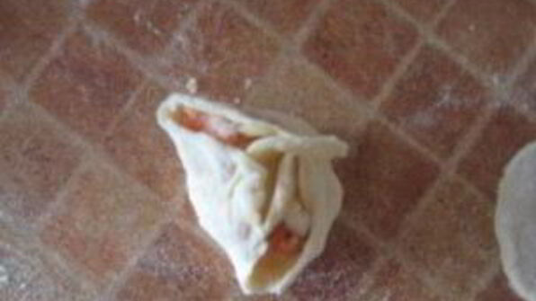 манты с рыбой