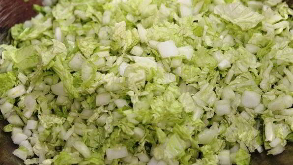 манты с семгой и шафраном