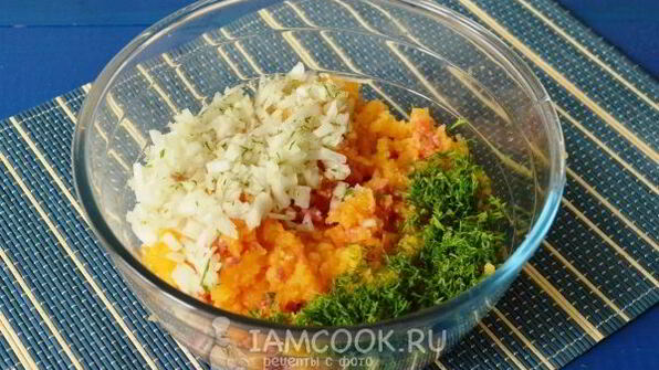 манты с тыквой и мясом