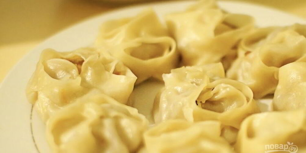 Рецепт мантов с тыквой по-казахски