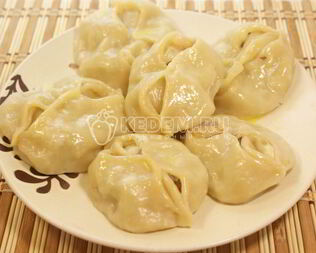 Манты с тыквой