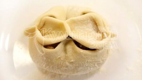 манты с тыквой