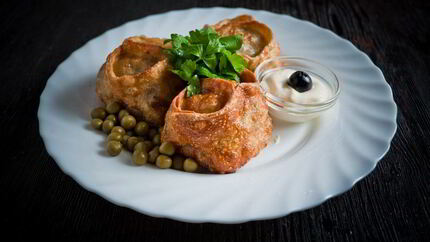 Манты жареные