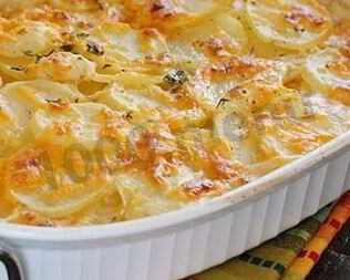 Картошка по-французски с сыром в духовке