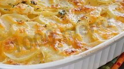 Картошка по-французски с сыром в духовке