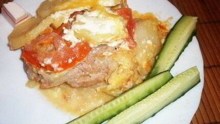 Мясо по-французски без духовки