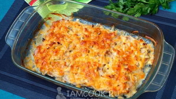 мясо по-французски из свинины