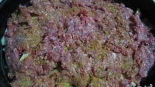 мясо по-французски с фаршем