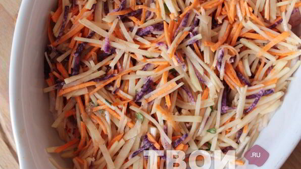 мясо по-французски с картошкой