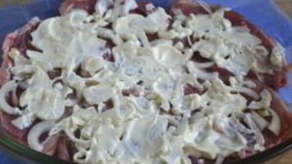 мясо по-французски со свининой