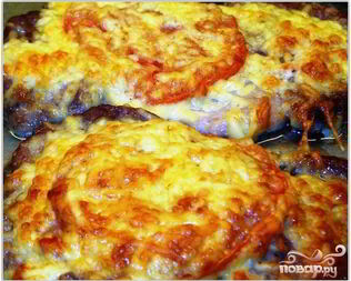 Мясо по-французски в аэрогриле