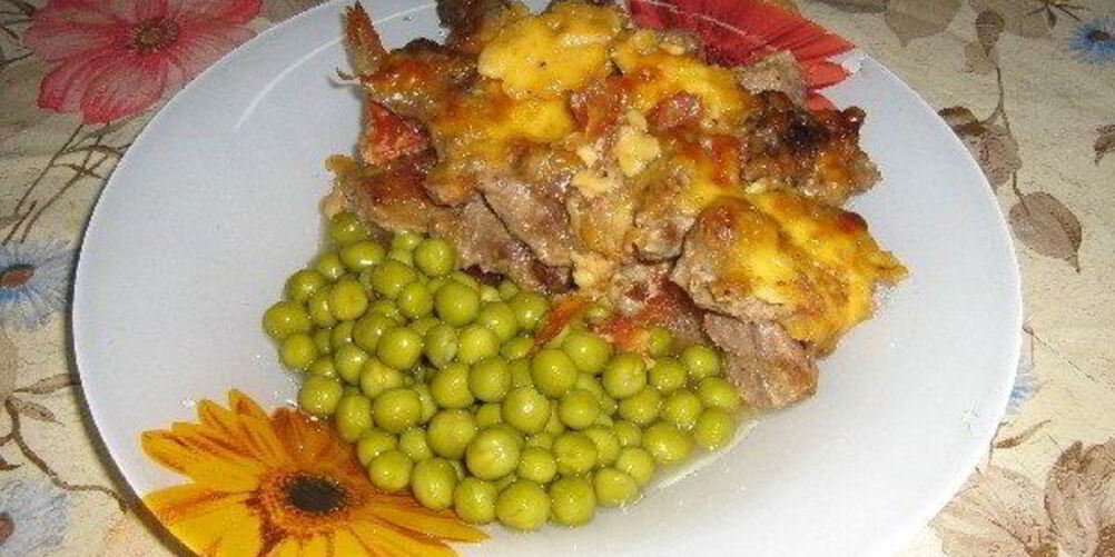 Рецепт мяса по-французски в микроволновке