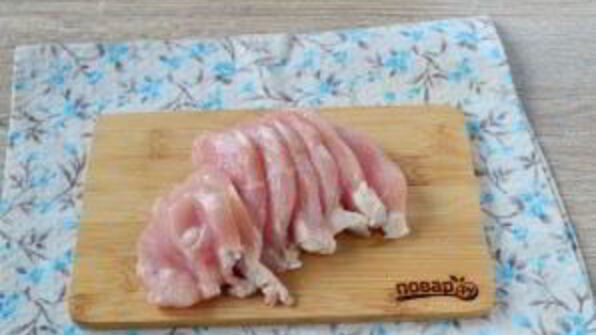 сочное куриное филе по-французски