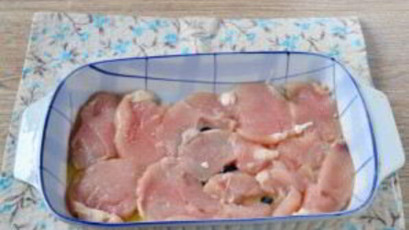 сочное куриное филе по-французски