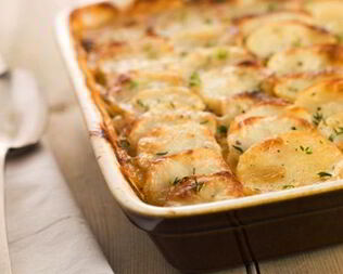 Запеченный картофель по-французски