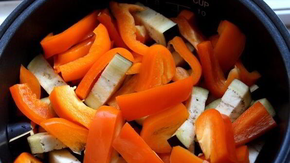 баранина с овощами в мультиварке