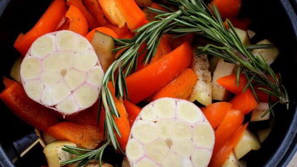 баранина с овощами в мультиварке