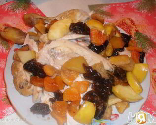 Фаршированная курица к Празднику