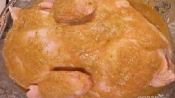 фаршированная утка с ананасом