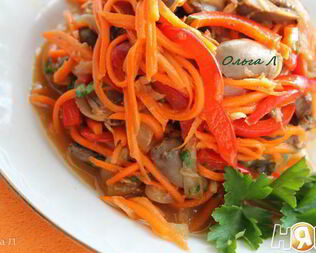 Хе из куриных сердечек