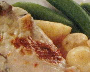 Куриное филе в грибном соусе