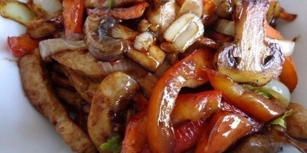 Рецепт курицы с грибами и овощами