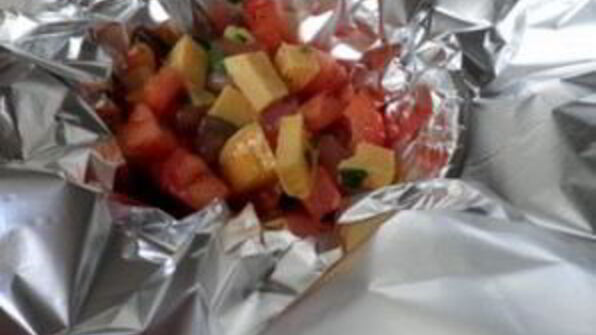 курица в духовке с помидорами