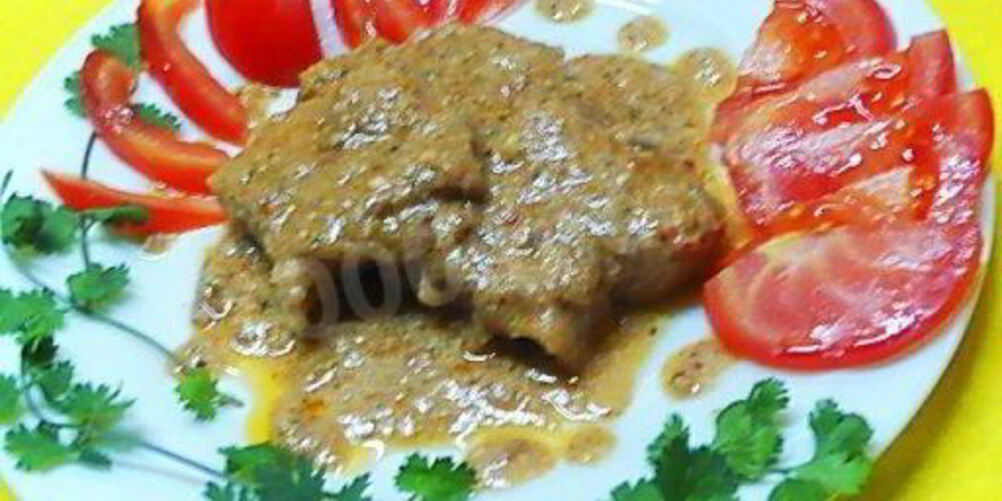 Рецепт мяса по-грузински с орехами