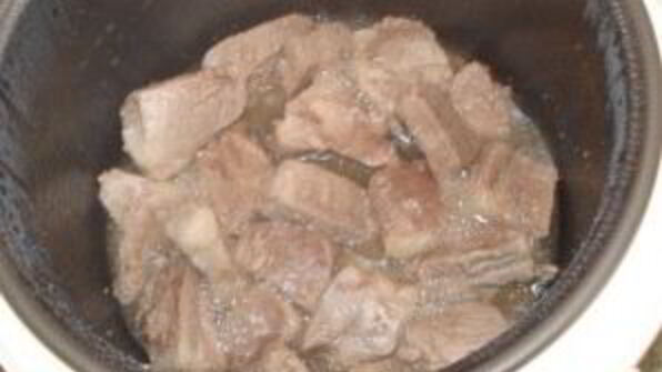 мясо с грибами в мультиварке