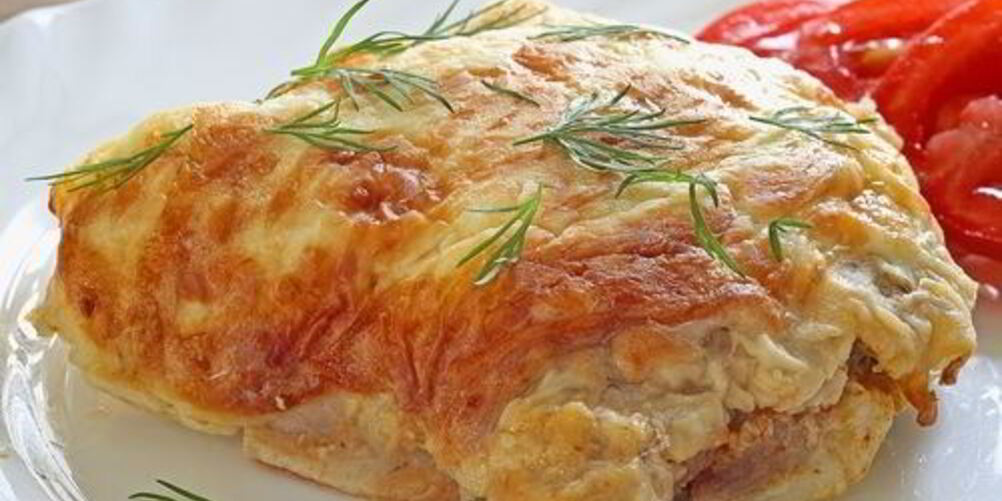 Рецепт отбивных с помидорами