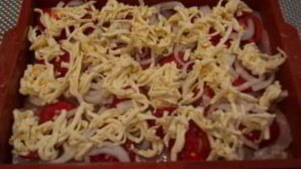 отбивные в духовке с помидорами и сыром