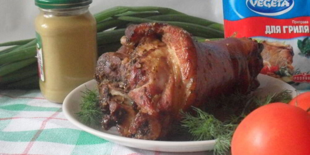 Рецепт свиной рульки в пиве