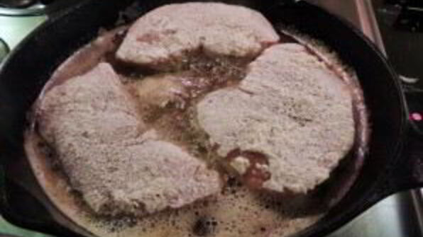 свинина в кляре