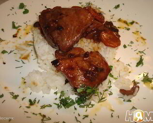 Свинина в устричном соусе
