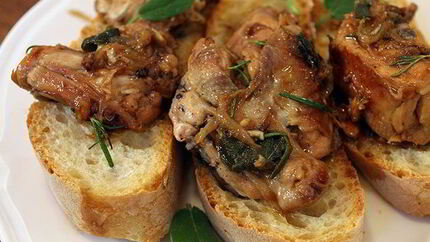 Цыпленок по-охотничьи