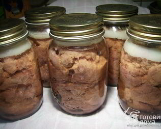 Тушенка из свинины в скороварке