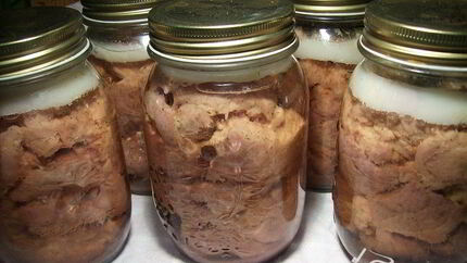 Тушенка из свинины в скороварке