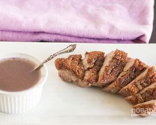 Утиная грудка на сковороде