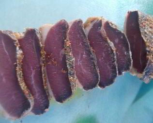 Вяленая утиная грудка со специями