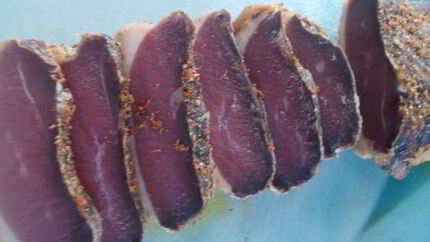 Вяленая утиная грудка со специями